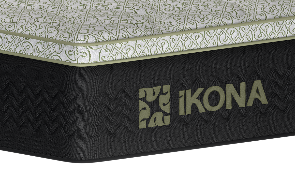 Ikona Borealis 11 Firm mattress close up view of corner