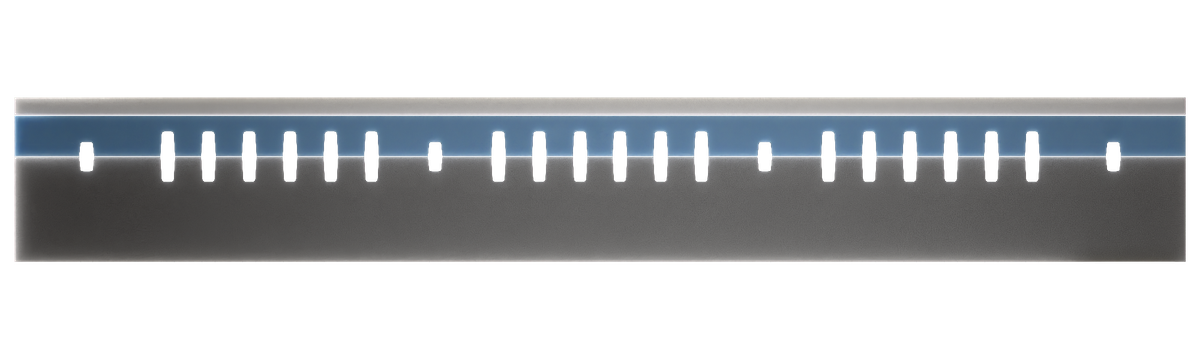 Ikona Solara 11 Medium-Plush mattress close up view of center layer