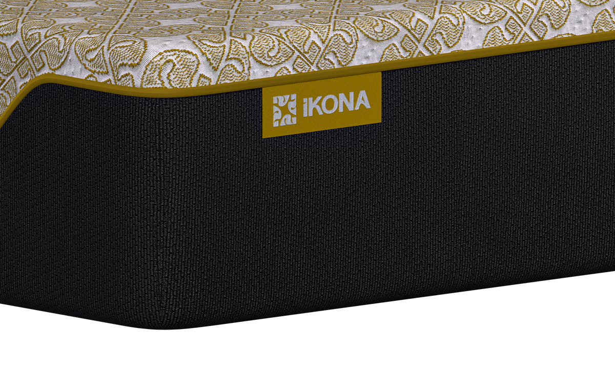 Ikona Solara 11 Medium-Plush mattress close up view of corner