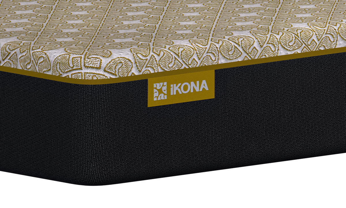 Ikona Solara 10 Firm mattress close up view of corner
