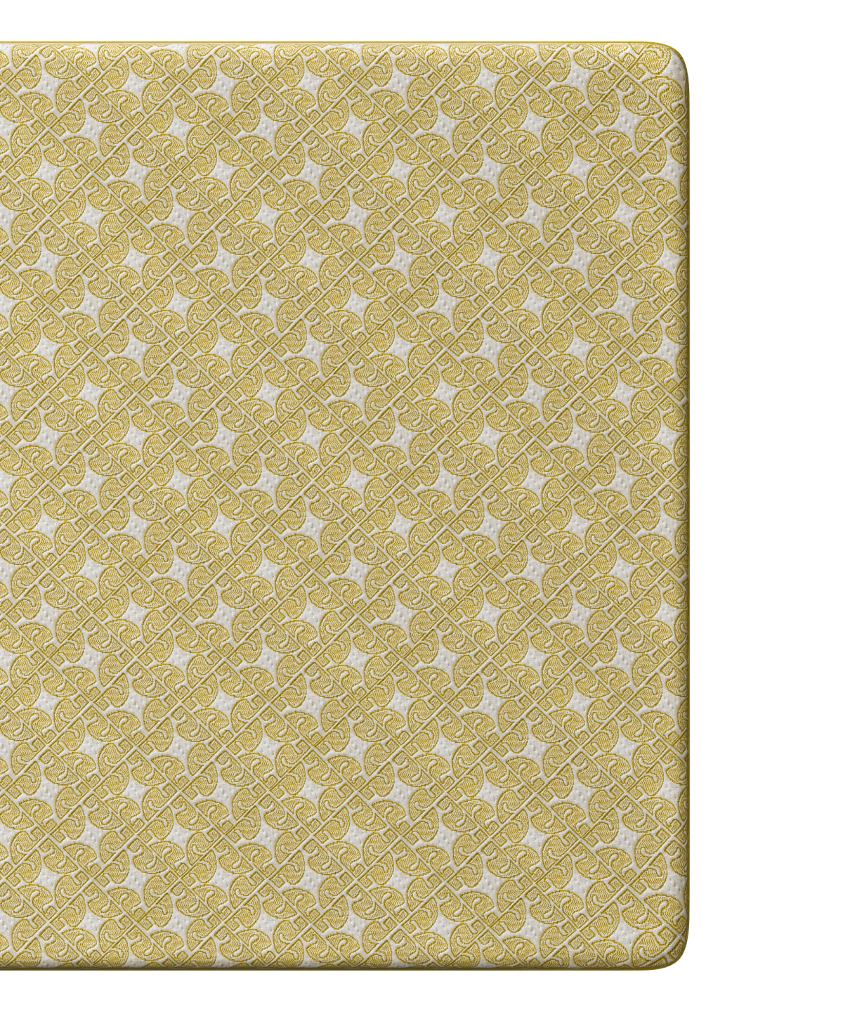 Ikona Solara 12 Plush mattress close up view of mattress top from above