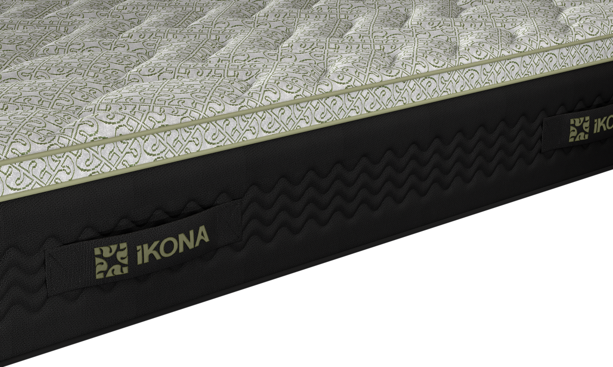 Ikona Borealis 11 Firm mattress close up view of handles