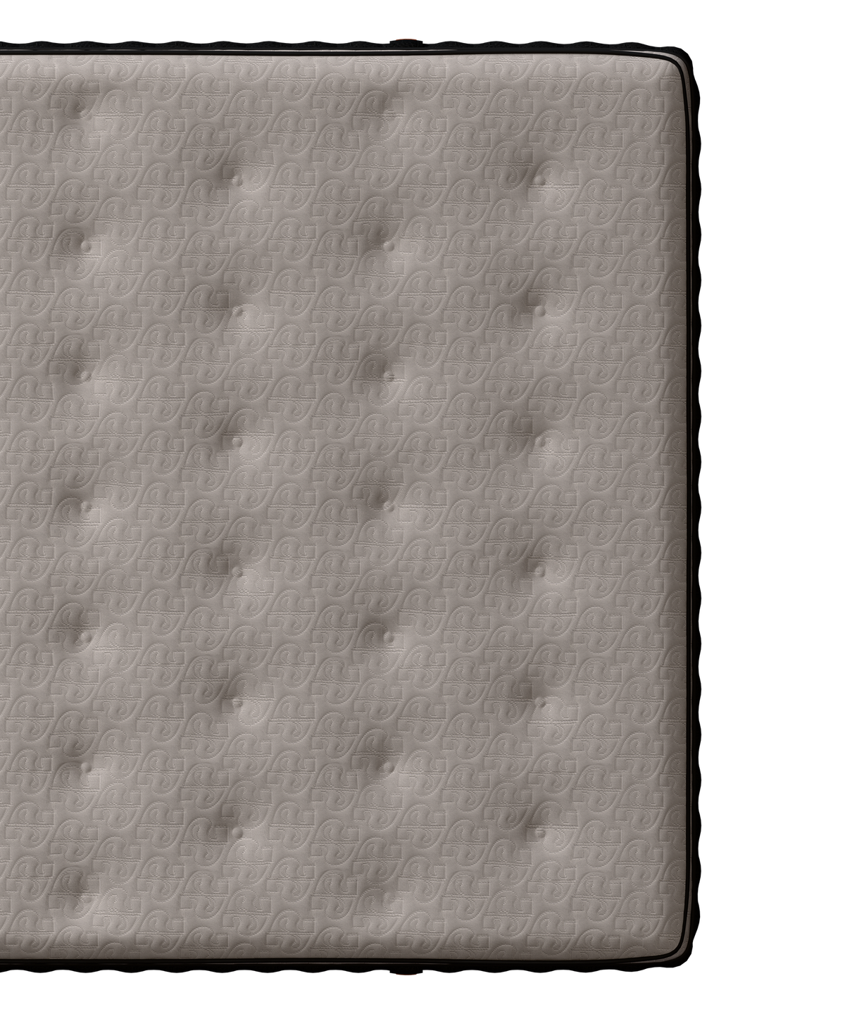 Ikona Térrava 14 Plush mattress close up view of mattress top from above