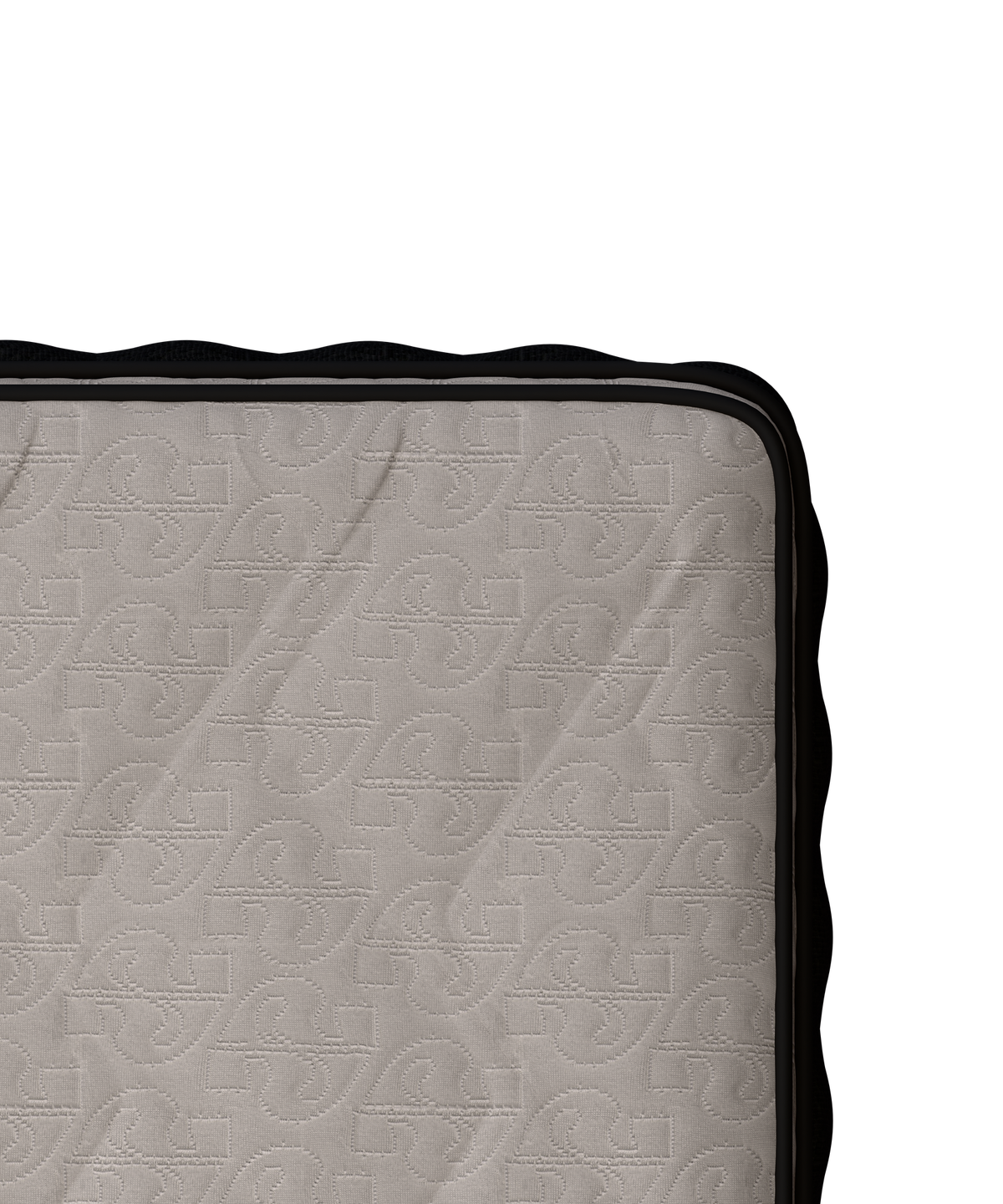 Ikona Térrava 12 Medium-Plush mattress close up view of mattress corner from top