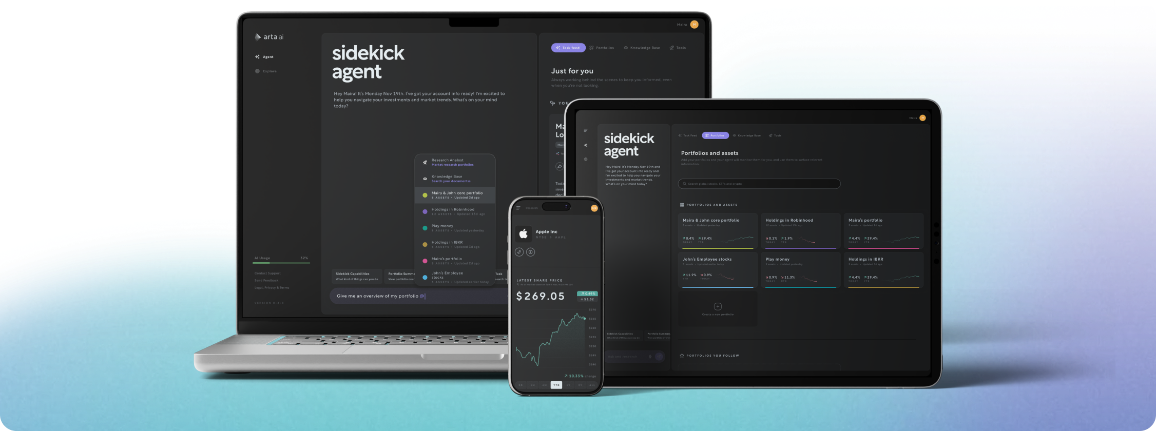 footer mockup device