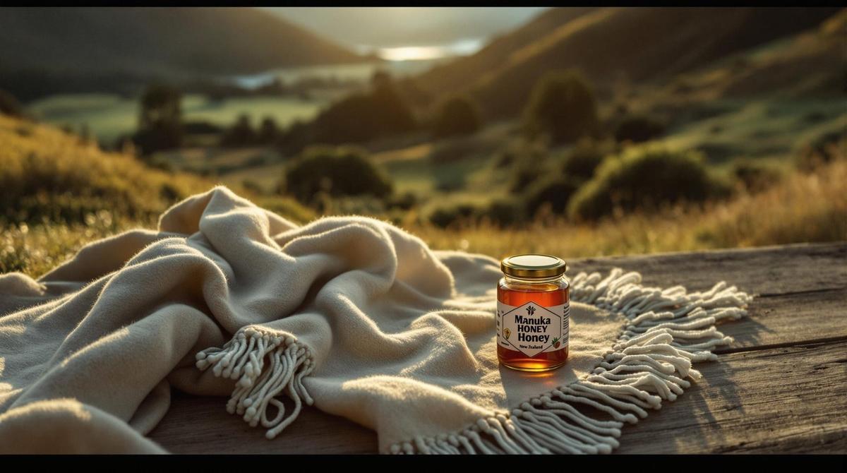 Popular New Zealand souvenirs including Manuka honey