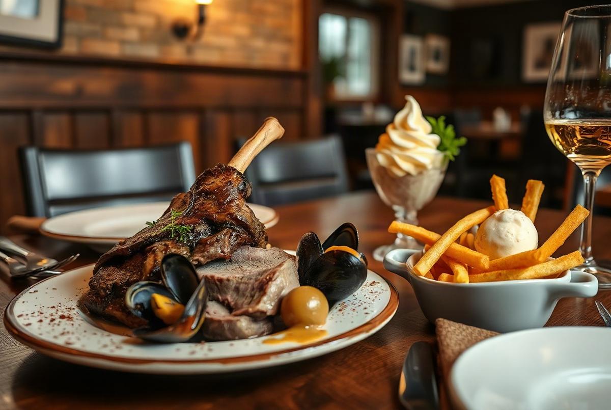 ラム肉・マッスル・ホーキーポーキーのNZ料理