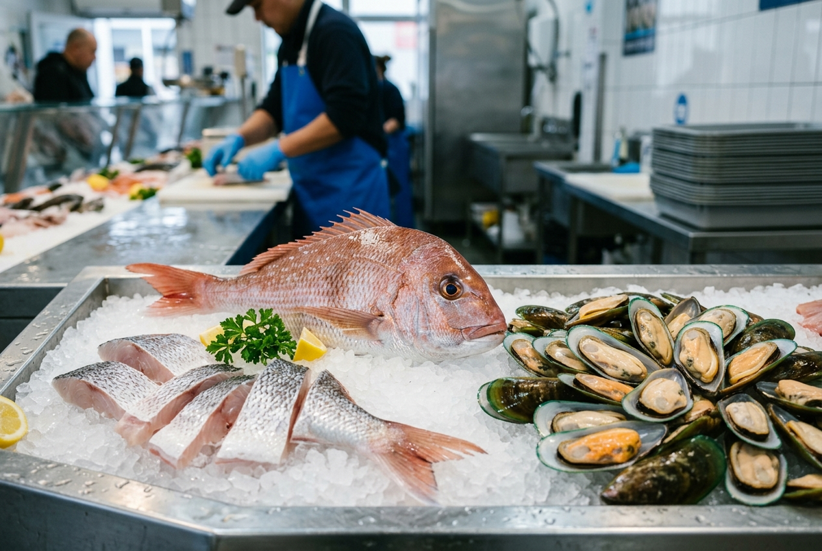 NZの魚介類