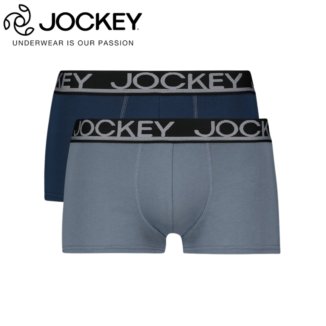 Exclusive Pouch Trunks - Blue - 2 Pack