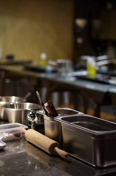 Picture of an industrial kitchen