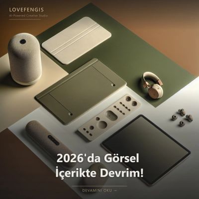 2026'da Teknoloji Sektörünün Fotoğraf ve Görsel İçerik Dünyasına Etkisi