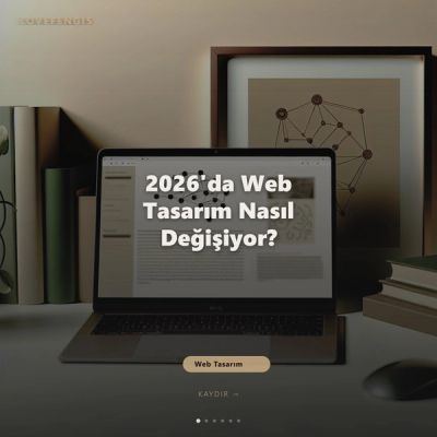 2026 Web Tasarım Dönüşümü: UX Design'da AI ve Erişilebilirlik Devrimi