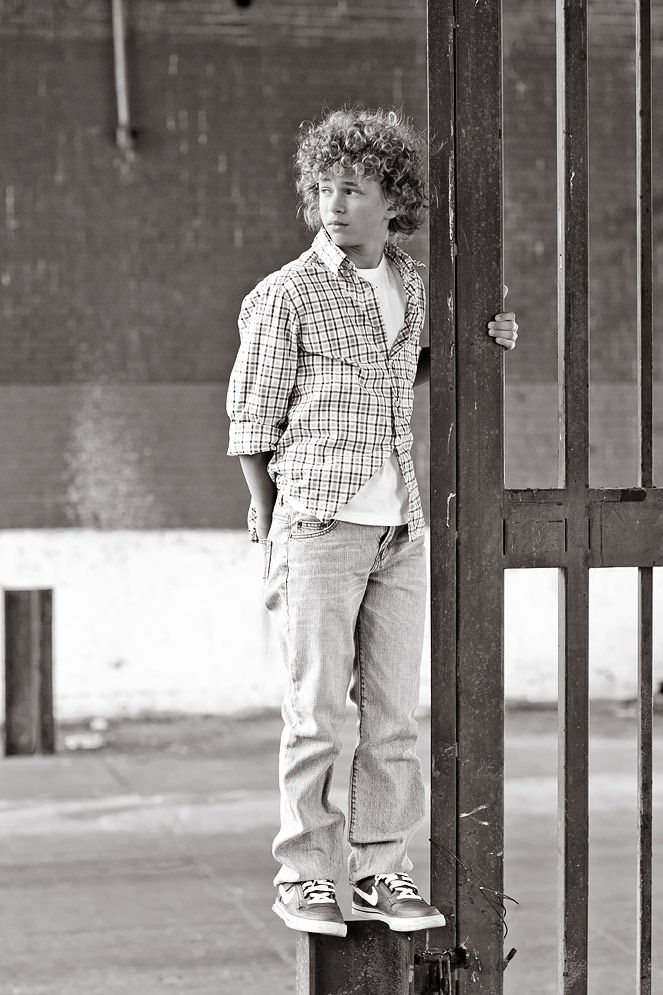 Bar Mitzvah Portrait Shoot<br>In The Meatpacking District, NYC