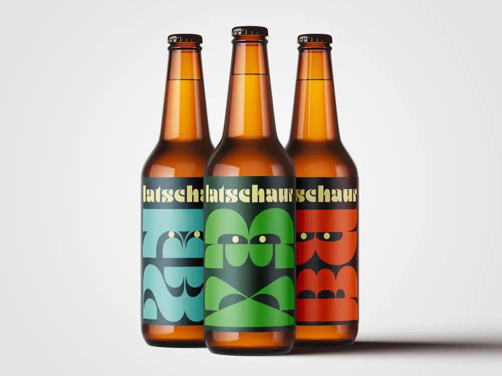 Latschaur Bierflaschen