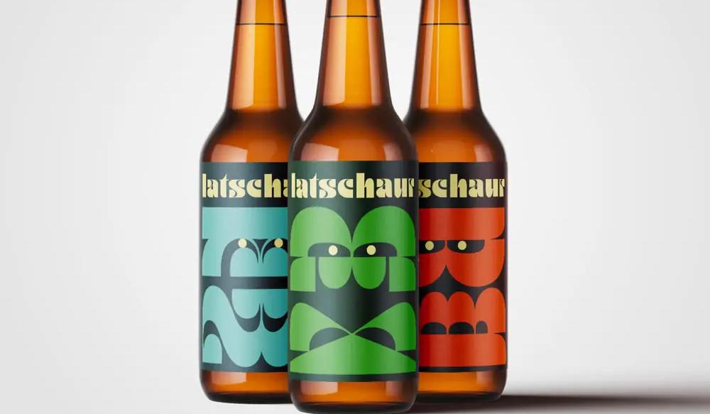 Latschaur Bierflaschen