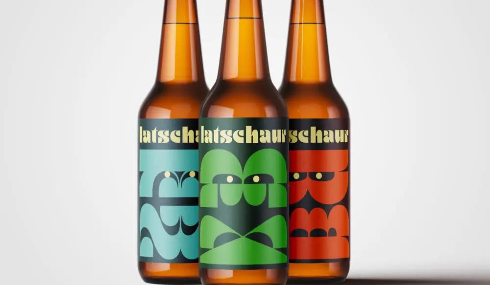 Latschaur Bierflaschen