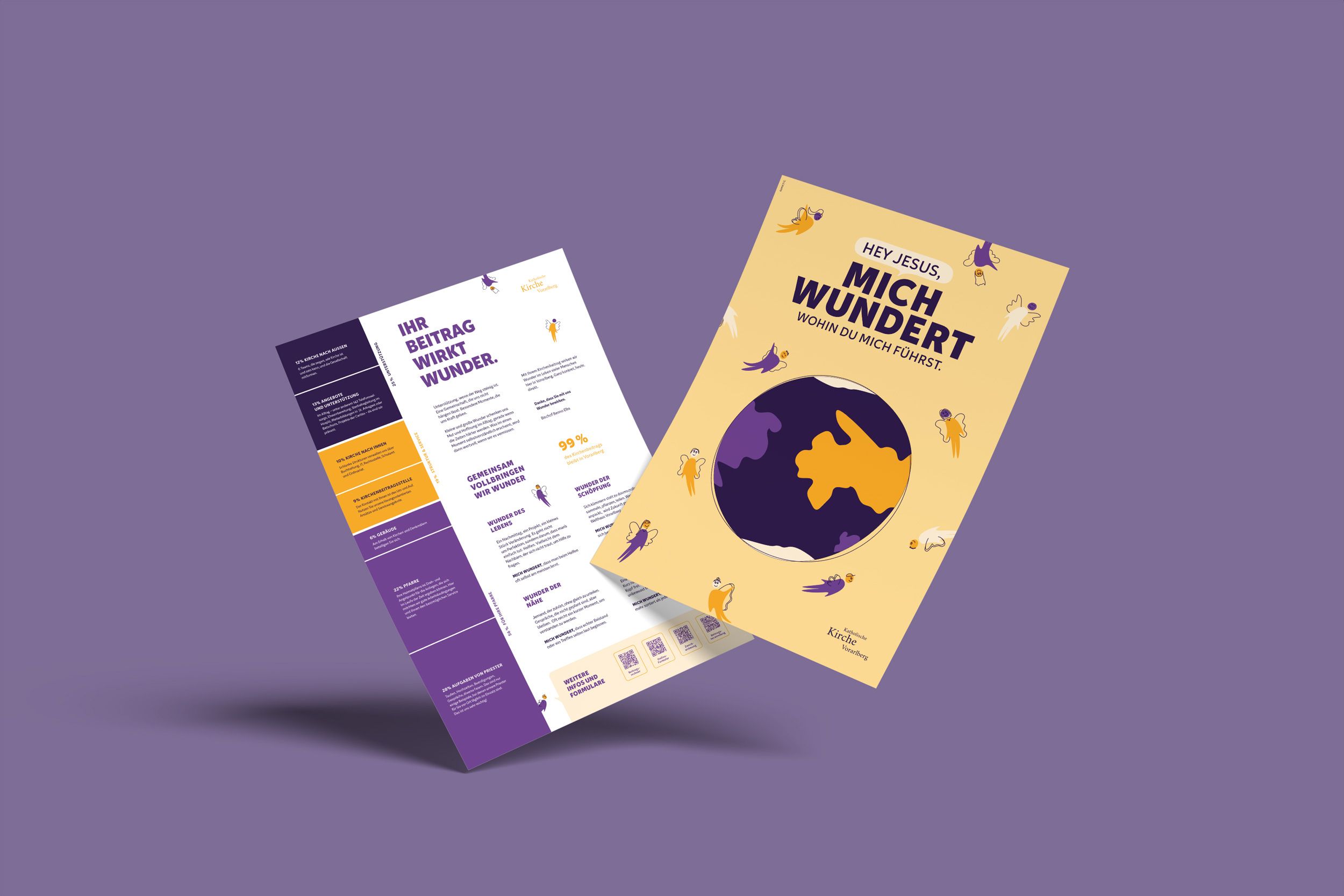 Kampagnen Plakat für die jungen Erwachsenen