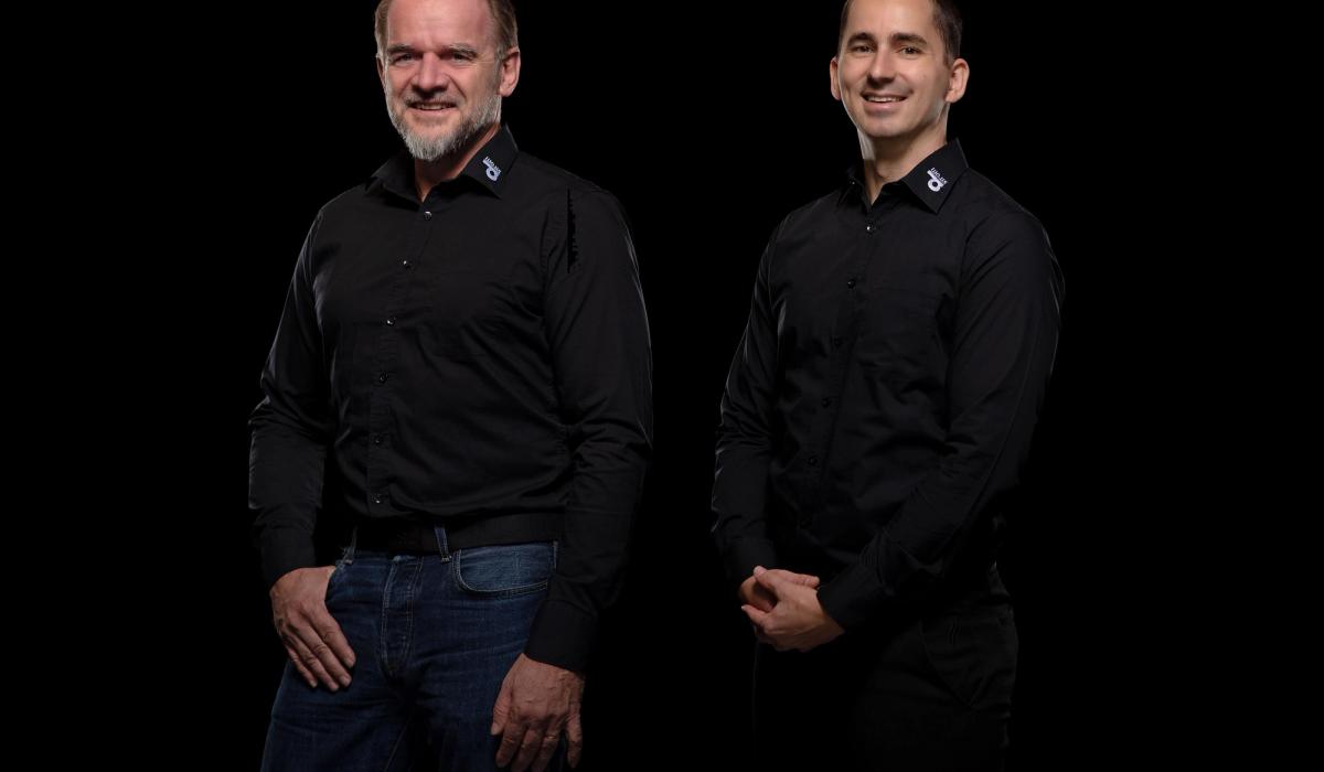 Gerd Moser und Gregor Kolb von Datenstrom