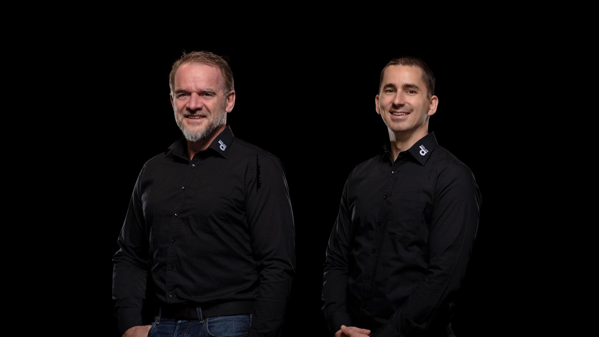 Gerd Moser und Gregor Kolb von Datenstrom