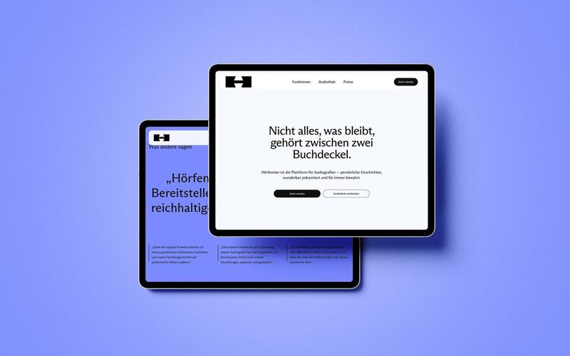 Hörfenster – Plattform für Audiografien