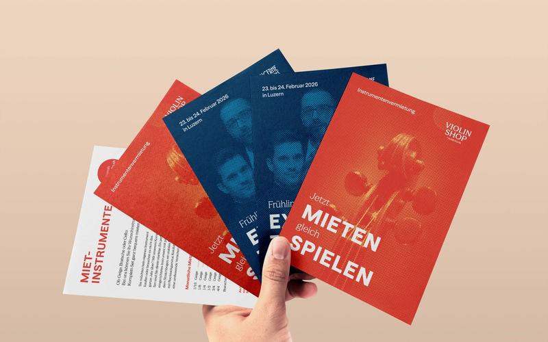 Postkarten für Lucerne Violins
