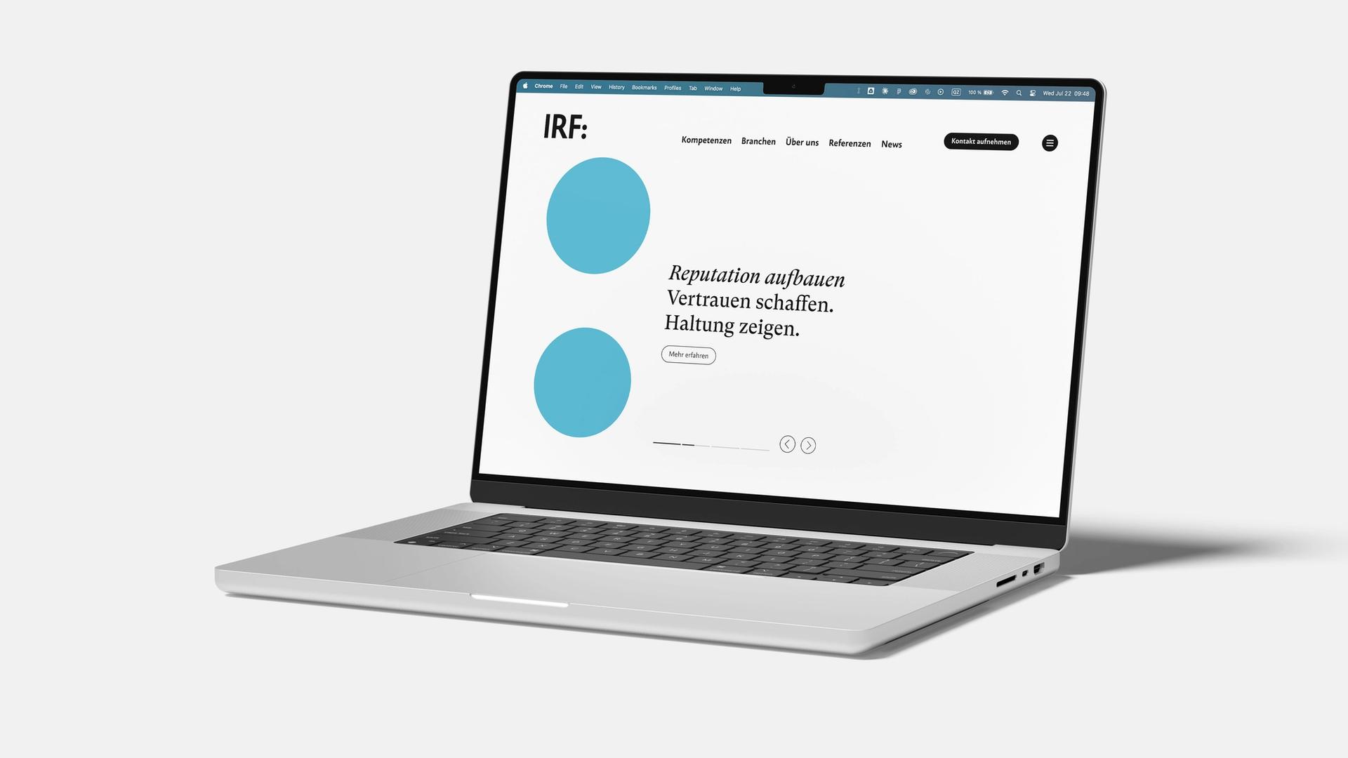 Vorschaubild IRF Website
