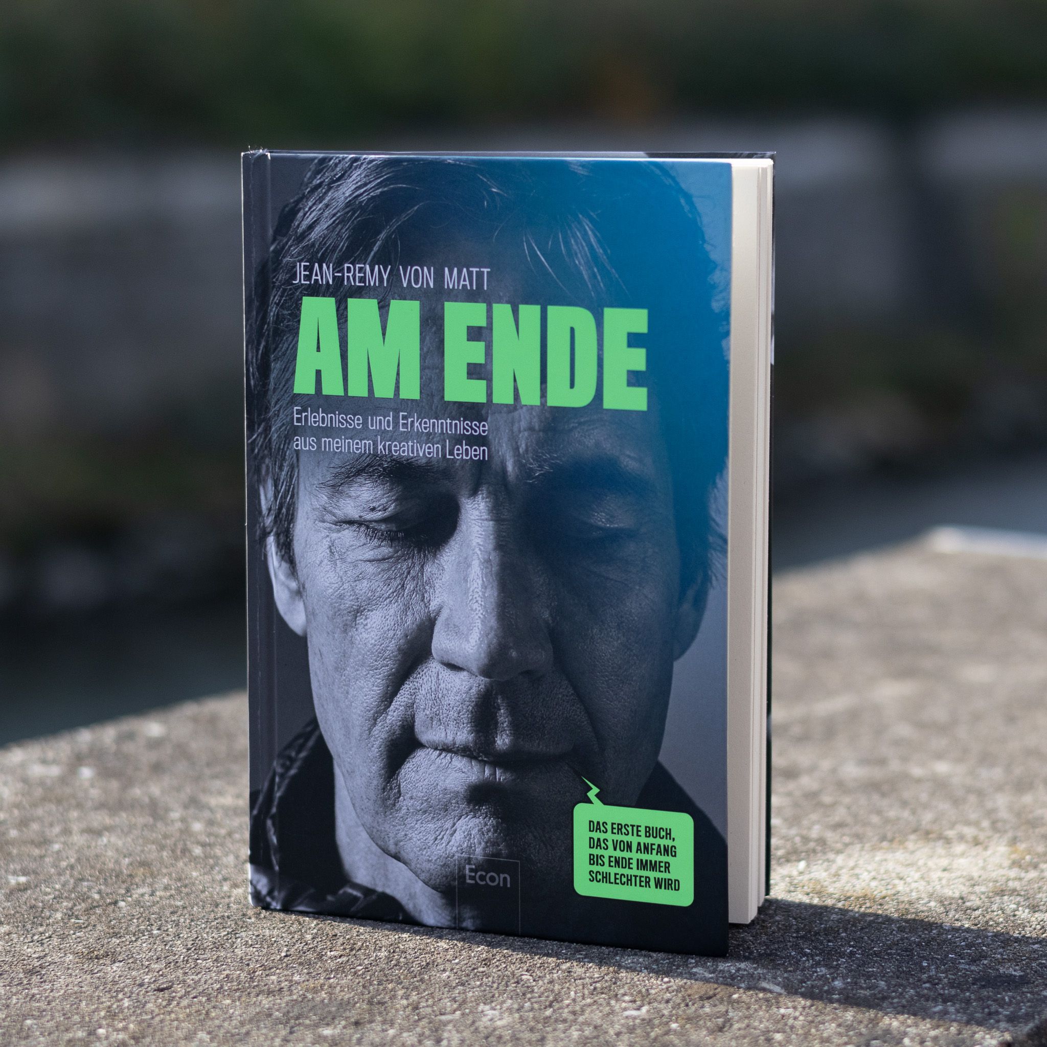 Am Ende, von Jean-Remy von Matt.