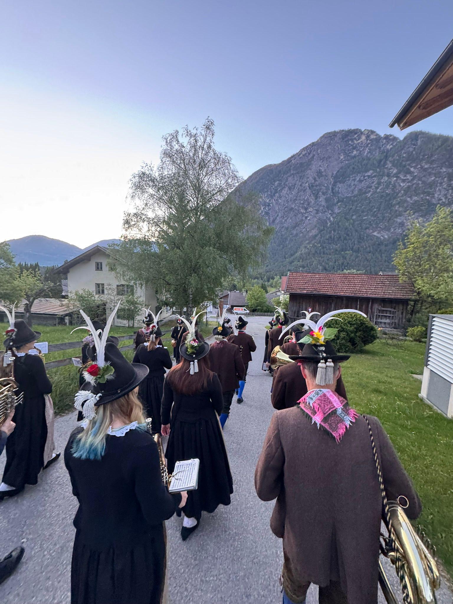 1. Mai Marsch durch Burgfrieden