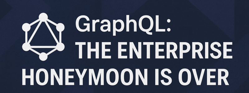 GraphQL: 엔터프라이즈의 허니문은 끝났다