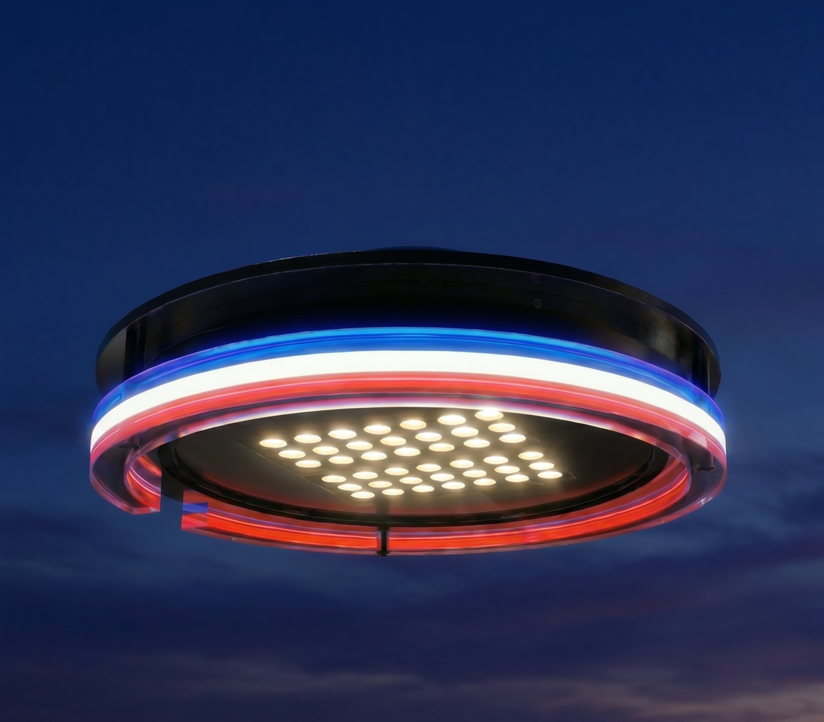 Le Diadème Lumineux Tricolore — Paris