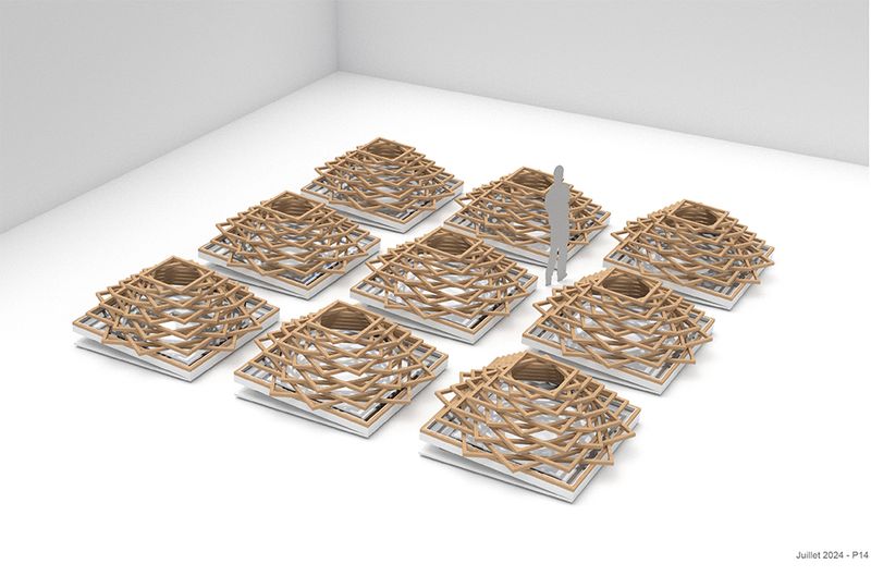 Entrée en portfolio — Mise en lumière des lanterneaux d’une maison patrimoniale à Tunis