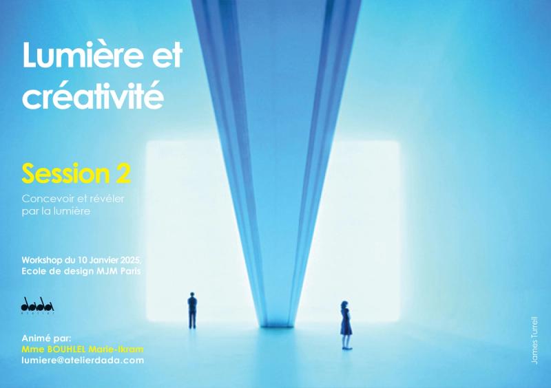 Workshop — "Approfondir la lumière comme langage" à MJM Paris, session 2