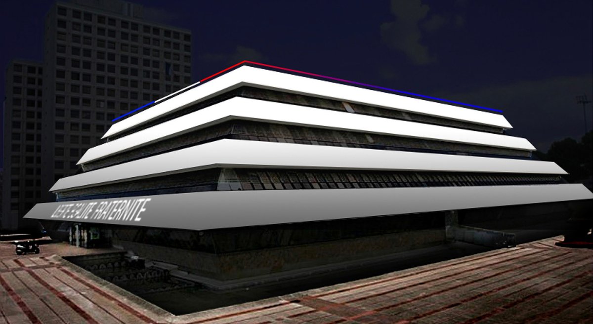 Éclairer la Pyramide Civique de Nanterre