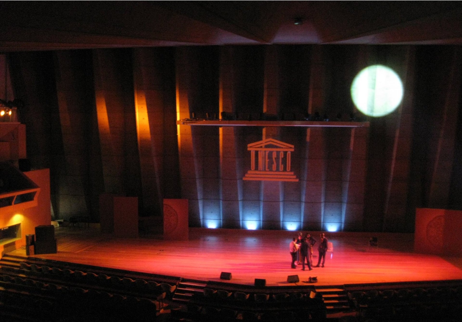Unesco Big Hall in Paris, France