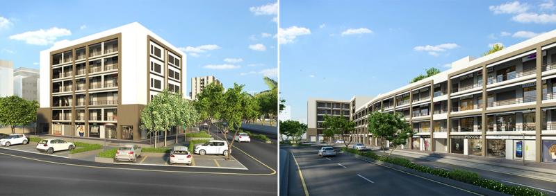 Entrée en portfolio — Trade Square, complexe commercial, Gujarat, Inde