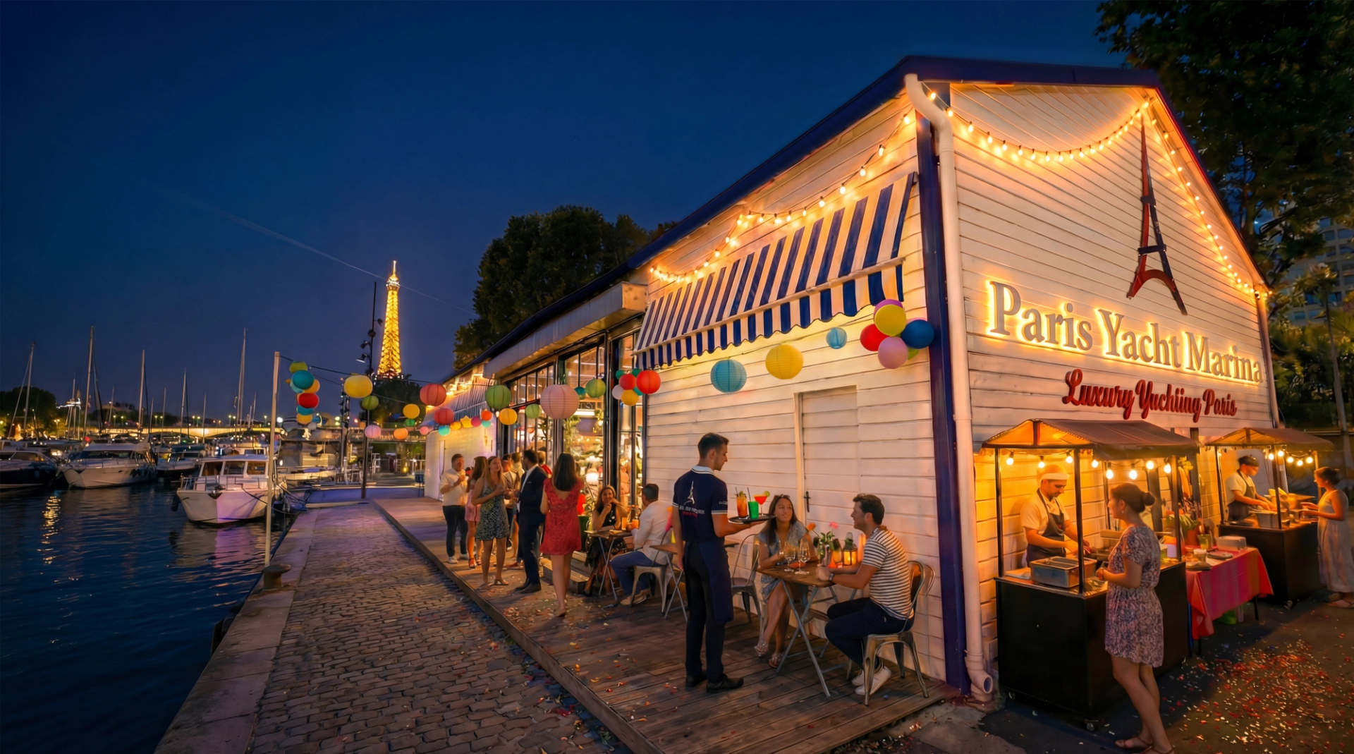 Paris Yacht Marina — Reattuning the Facade to the Seine