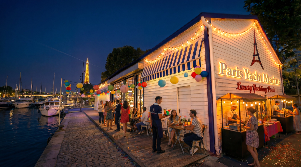 Paris Yacht Marina — Réaccorder la façade à la Seine