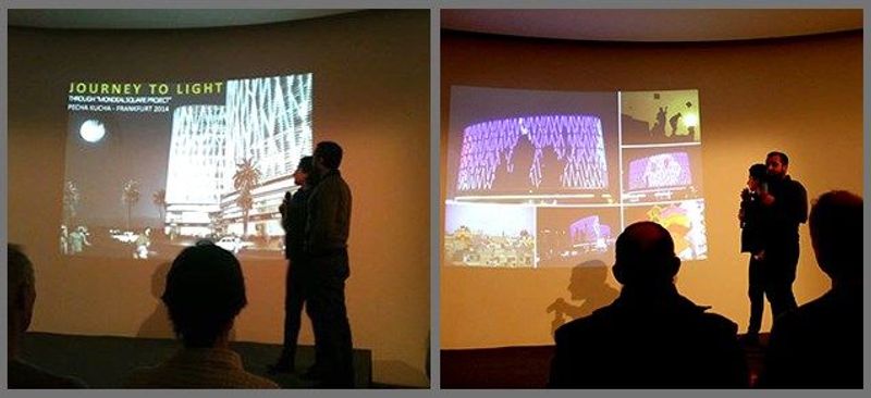 Conférence — Atelier dada au Pecha Kucha de Light & Building à Francfort