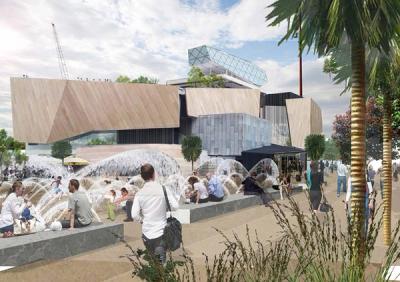 Entrée en portfolio — Godrej Golf Links Club House, Greater Noida, Inde