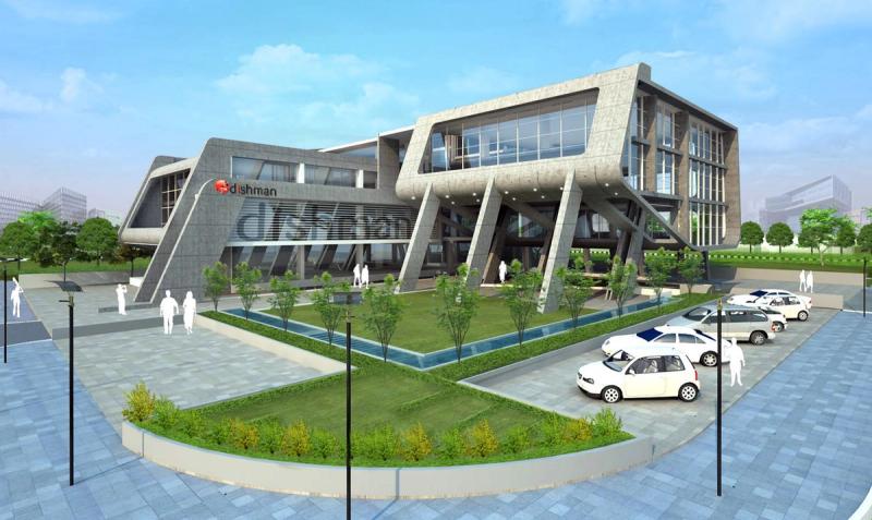 Entrée en portfolio — Dishman Headquarters, siège institutionnel, Ahmedabad, Inde