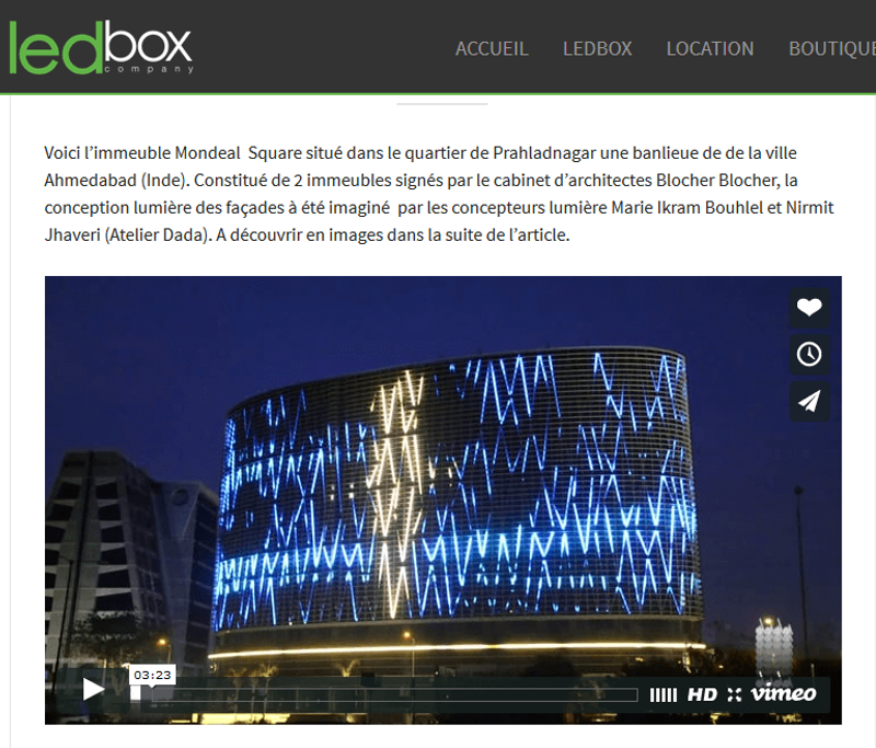 LEDbox (France) — Mondeal Square