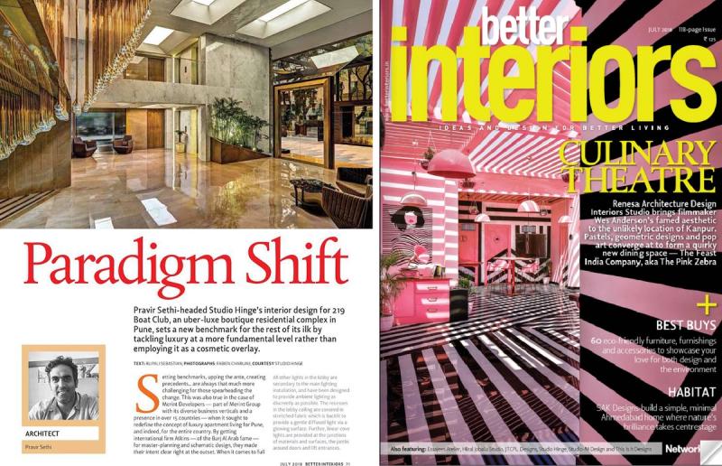 Better Interiors (India) — 219 Boat Club