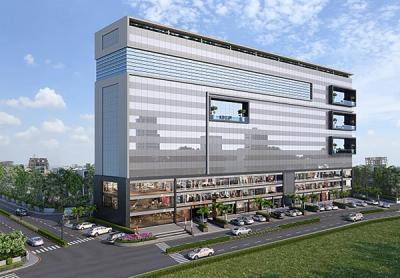 Entrée en portfolio — Shivalik Satyamev, complexe commercial, Ahmedabad, Inde