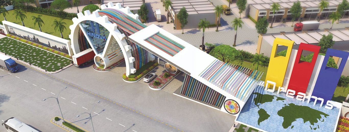 Portfolio Entry — DREAMS Gate, Hindva Dreams Industrial Park, Surat, India