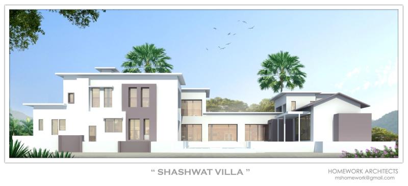 Entrée en portfolio — Villa Shashwat, Pune, Inde