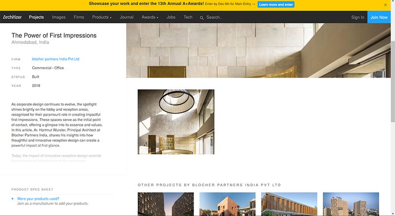 Architizer (US) — Mondeal Heights