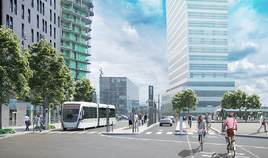 Design Devlopment Phase — TZen5 BRT Line, Paris - Essonne