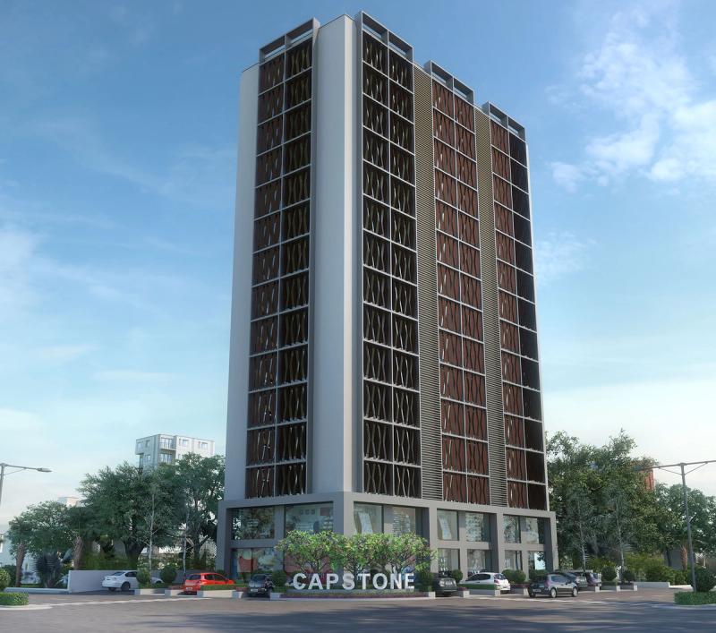 Entrée en portfolio — Capstone, tour à usage mixte, Ahmedabad, Inde