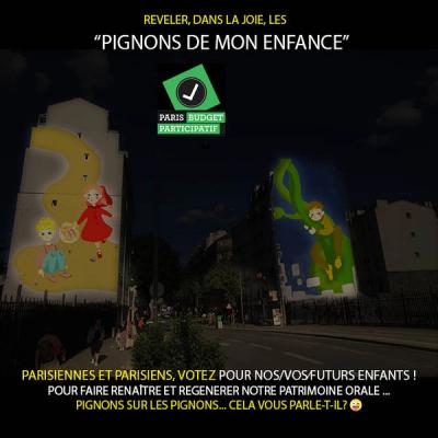 Concours — Atelier dada présente Pignons de mon enfance pour le BP23, Décider pour Paris