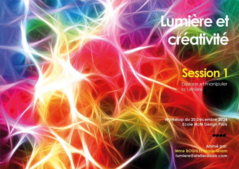 Workshop — "Explorer la lumière comme langage" à MJM Paris, session 2